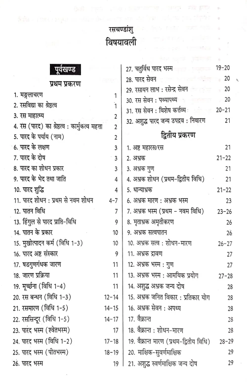 Raschandanshu(Rasratnasangraha)